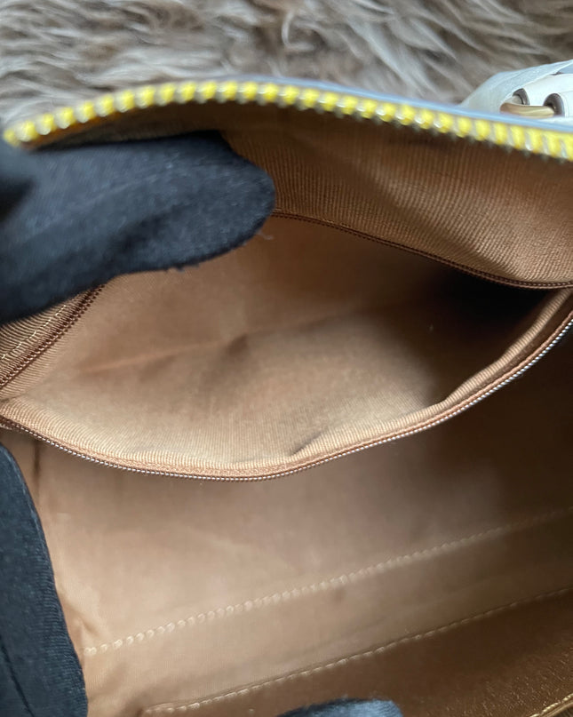 Unused Coach C2849 Rowan Satchel in Signature Canvas with Daisy Print