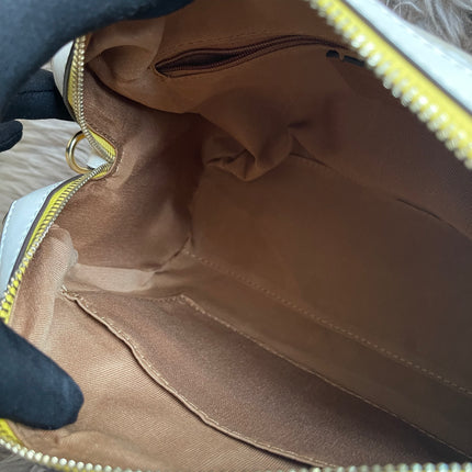 Unused Coach C2849 Rowan Satchel in Signature Canvas with Daisy Print