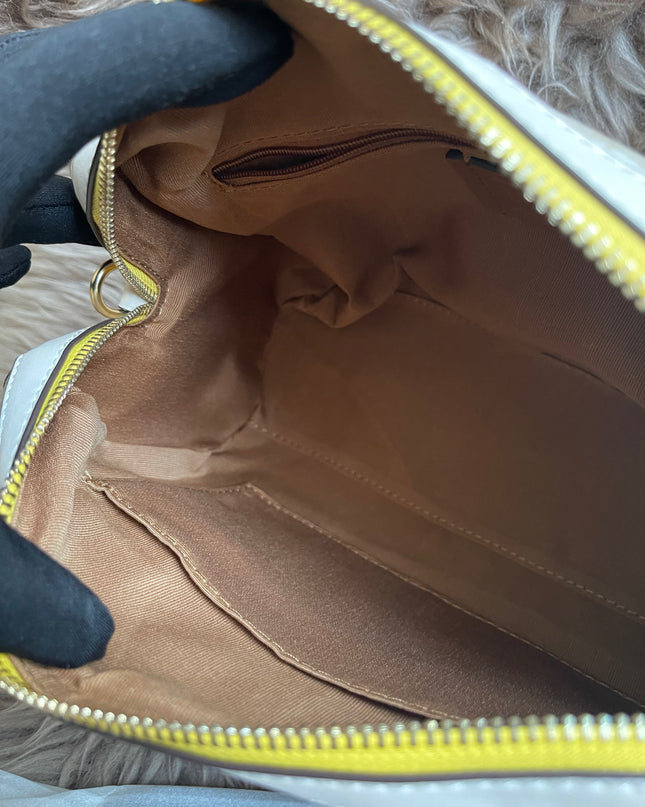 Unused Coach C2849 Rowan Satchel in Signature Canvas with Daisy Print