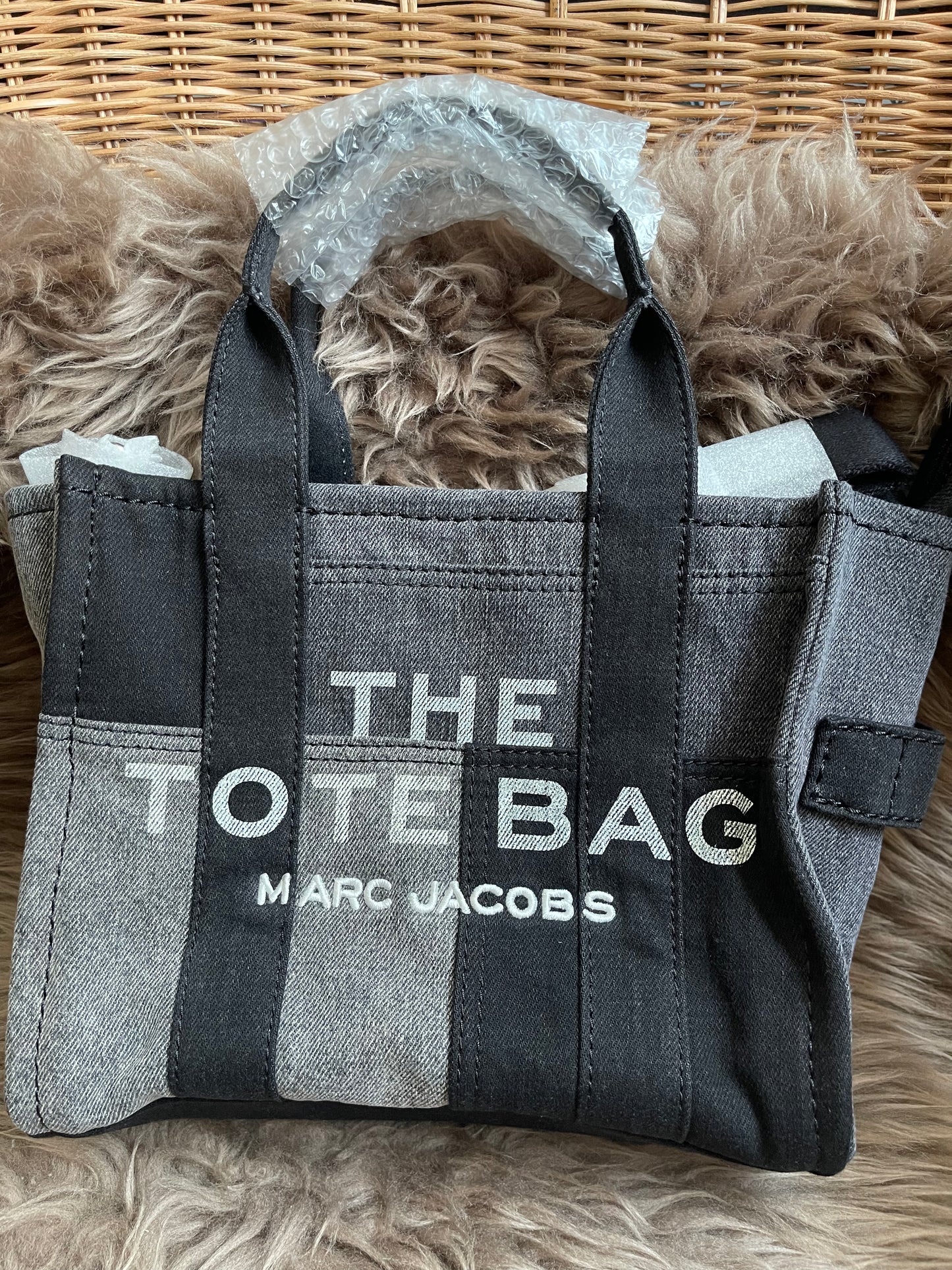 Unused Marc Jacobs The Denim Small Tote Bag