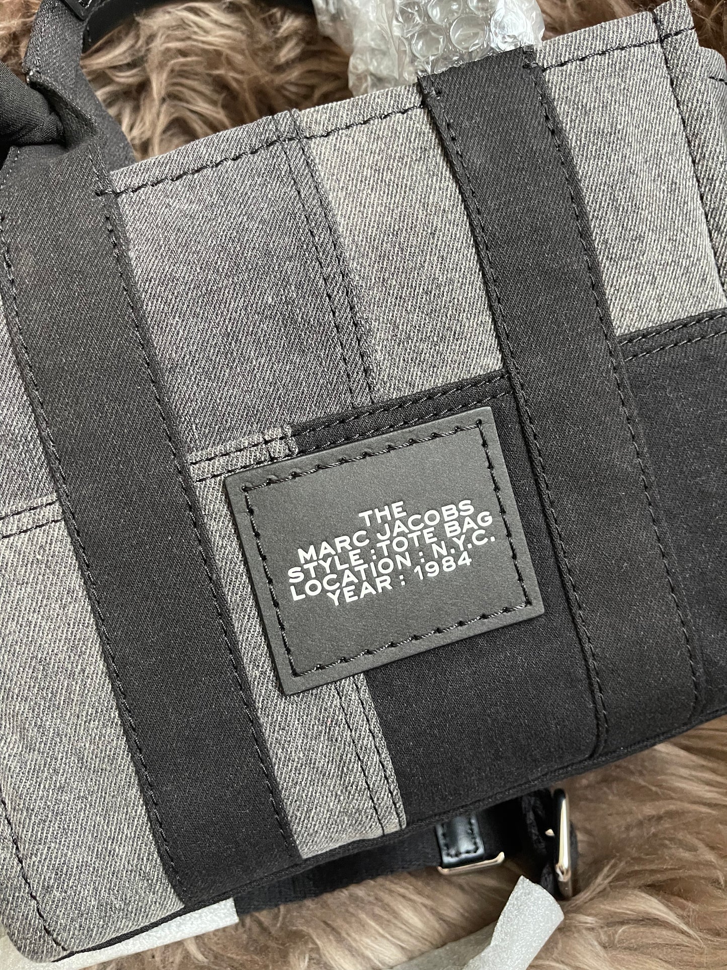 Unused Marc Jacobs The Denim Small Tote Bag