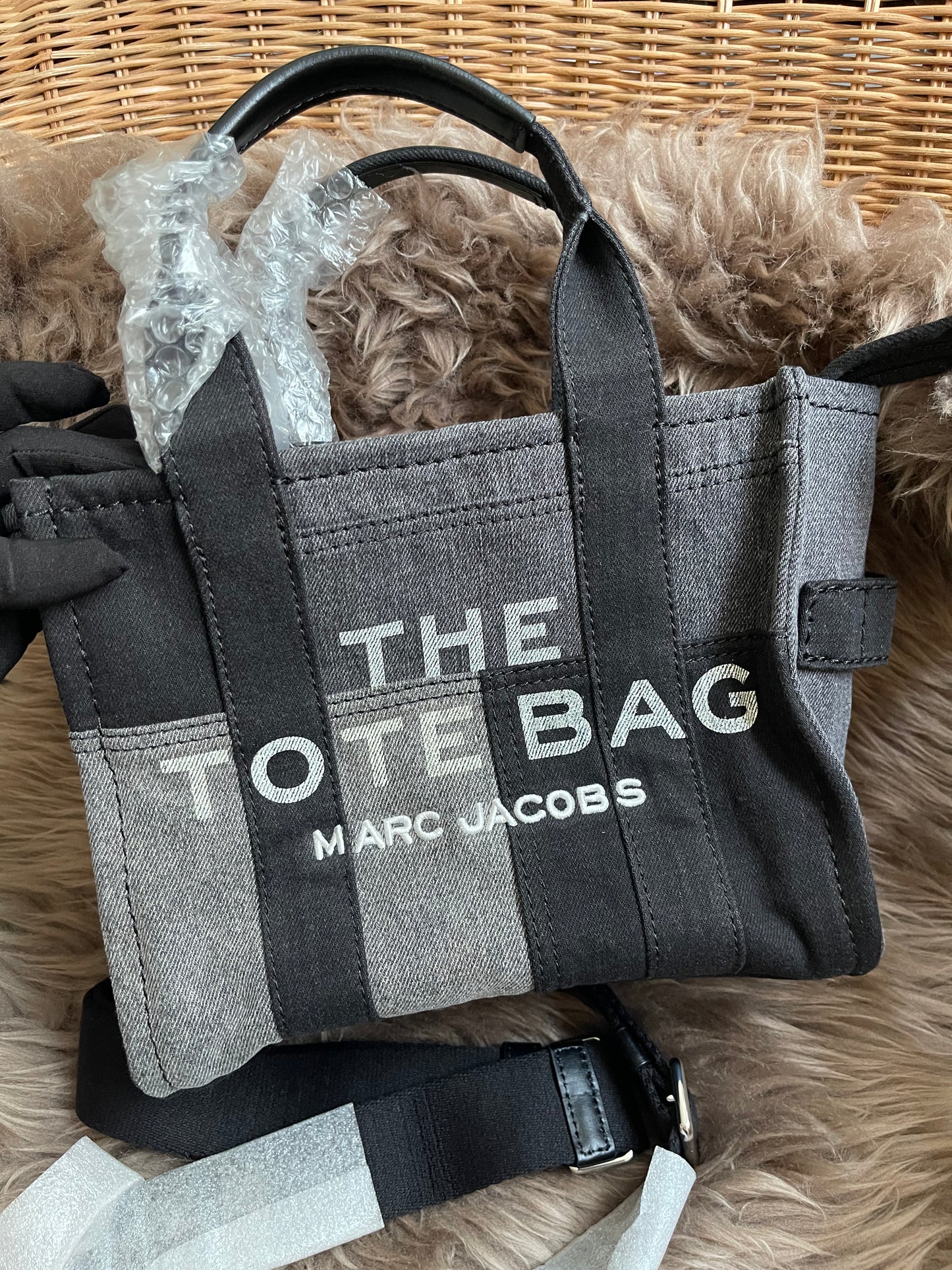 Unused Marc Jacobs The Denim Small Tote Bag