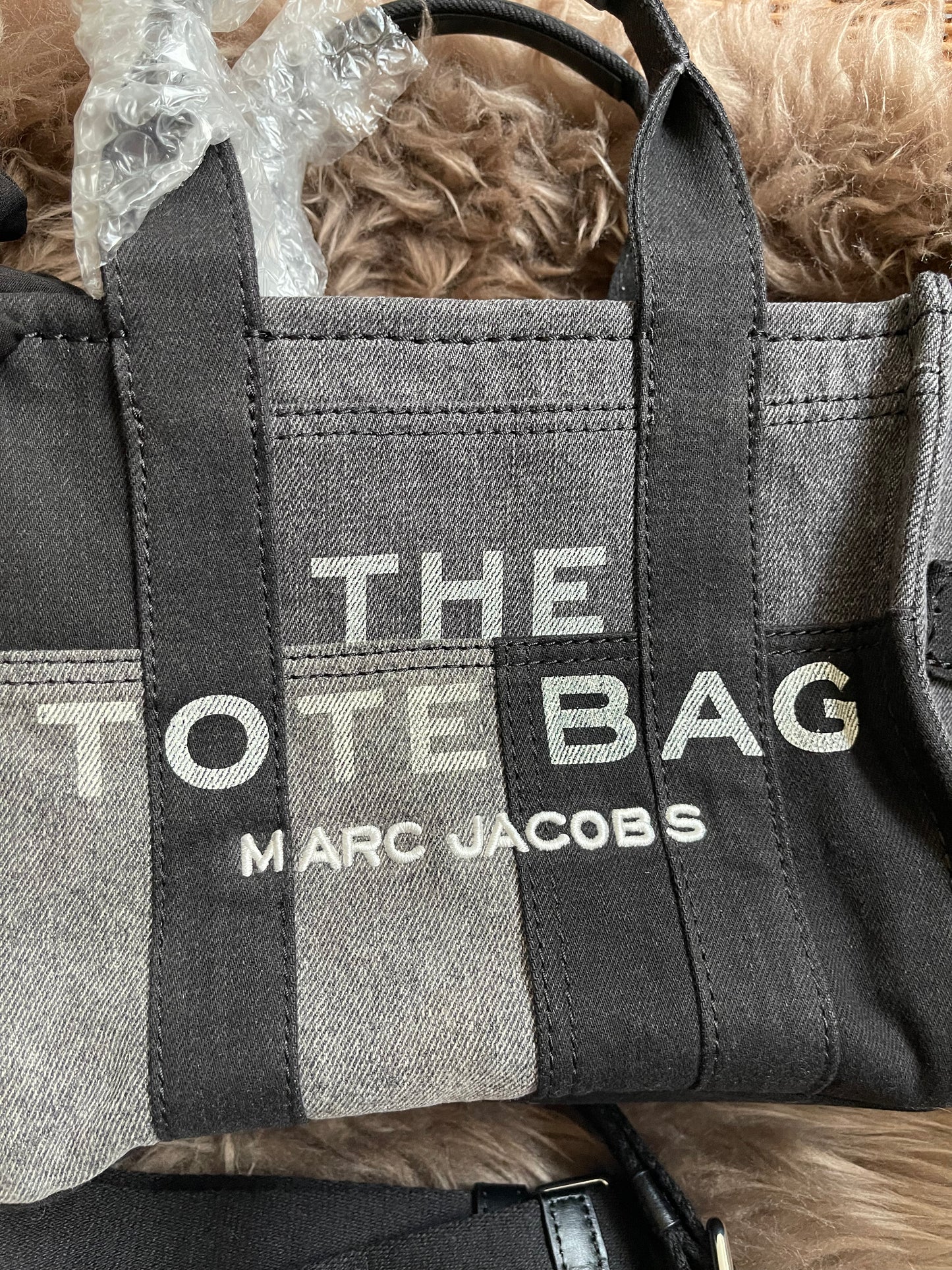 Unused Marc Jacobs The Denim Small Tote Bag