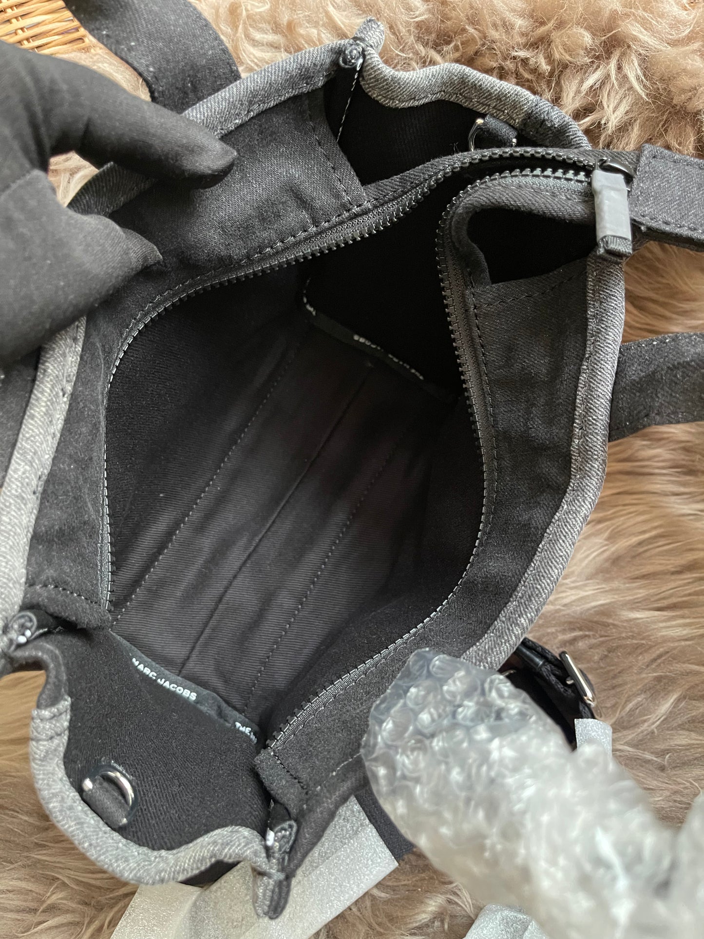 Unused Marc Jacobs The Denim Small Tote Bag