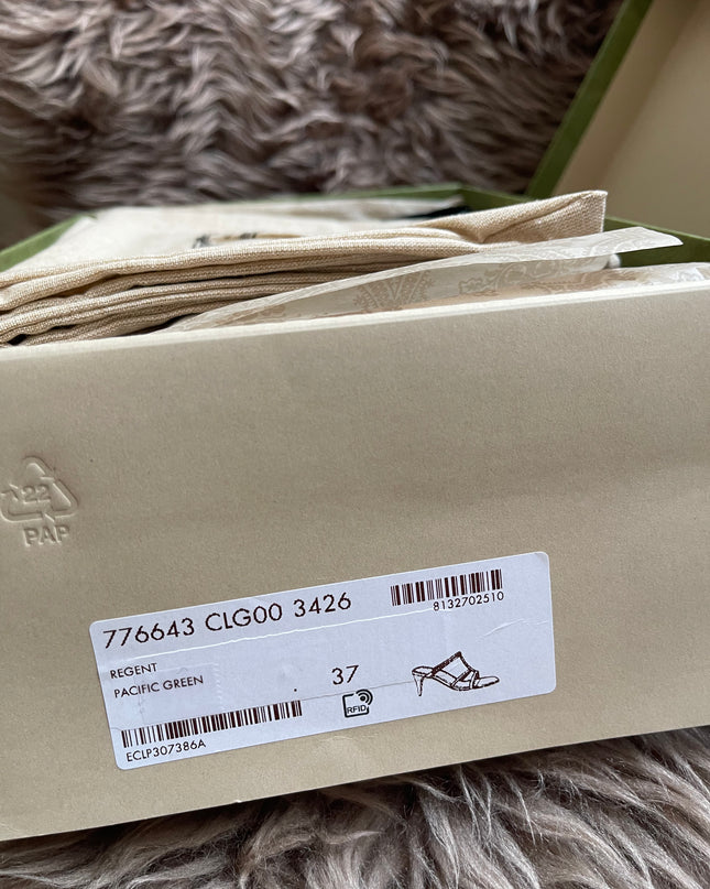 Unused Gucci Horsebit Divine Sandals 37