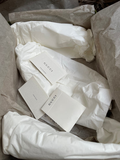 Unused Gucci Horsebit Divine Sandals 37