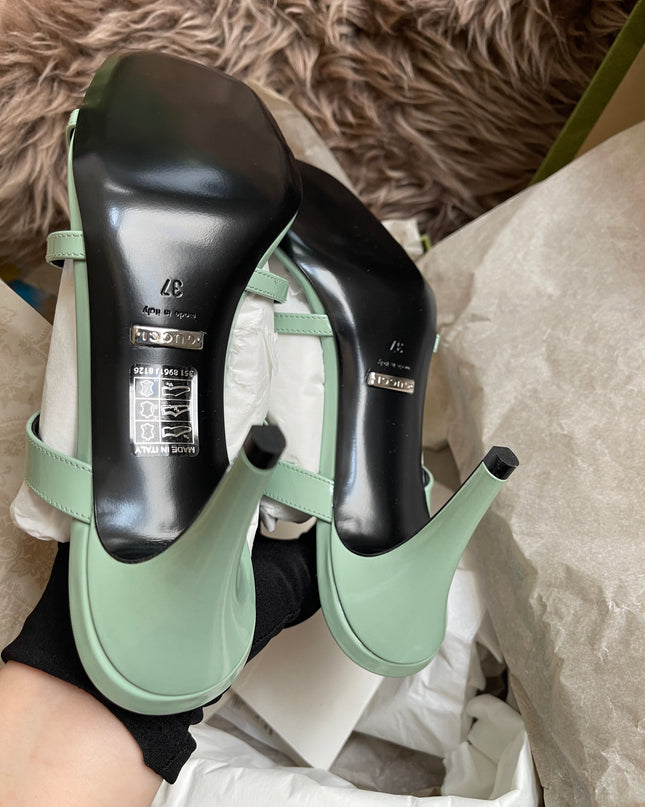 Unused Gucci Horsebit Divine Sandals 37