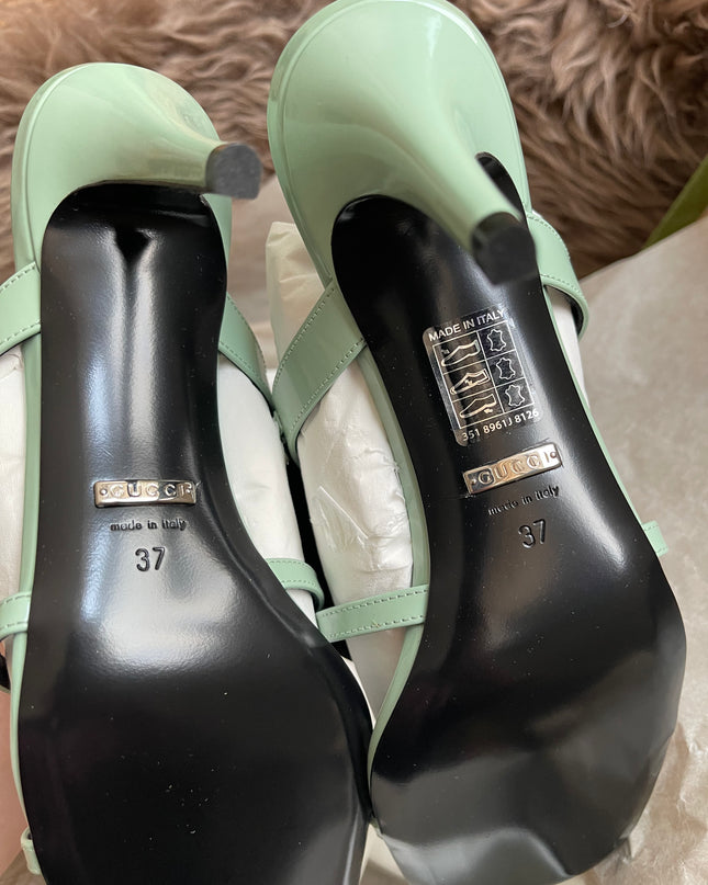 Unused Gucci Horsebit Divine Sandals 37