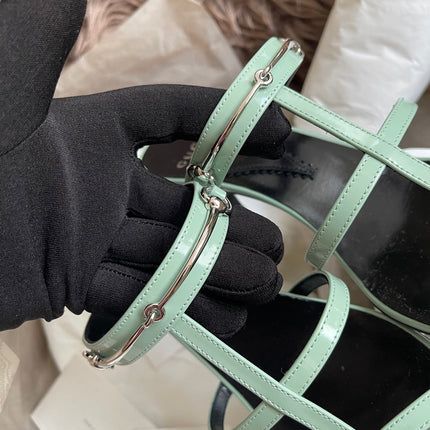 Unused Gucci Horsebit Divine Sandals 37