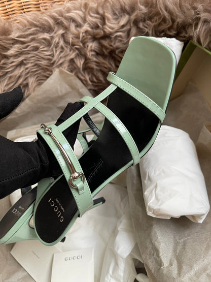 Unused Gucci Horsebit Divine Sandals 37