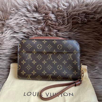 Preloved Louis Vuitton Orsay Monogram Canvas Brown/PVC