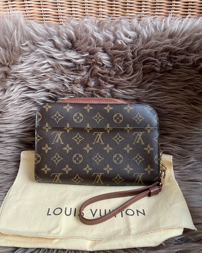 Preloved Louis Vuitton Orsay Monogram Canvas Brown/PVC