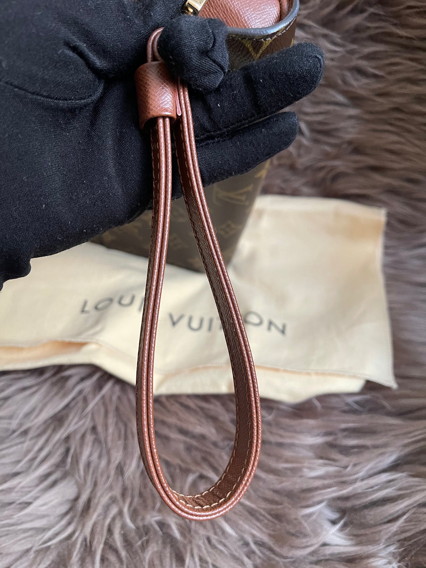 Preloved Louis Vuitton Orsay Monogram Canvas Brown/PVC