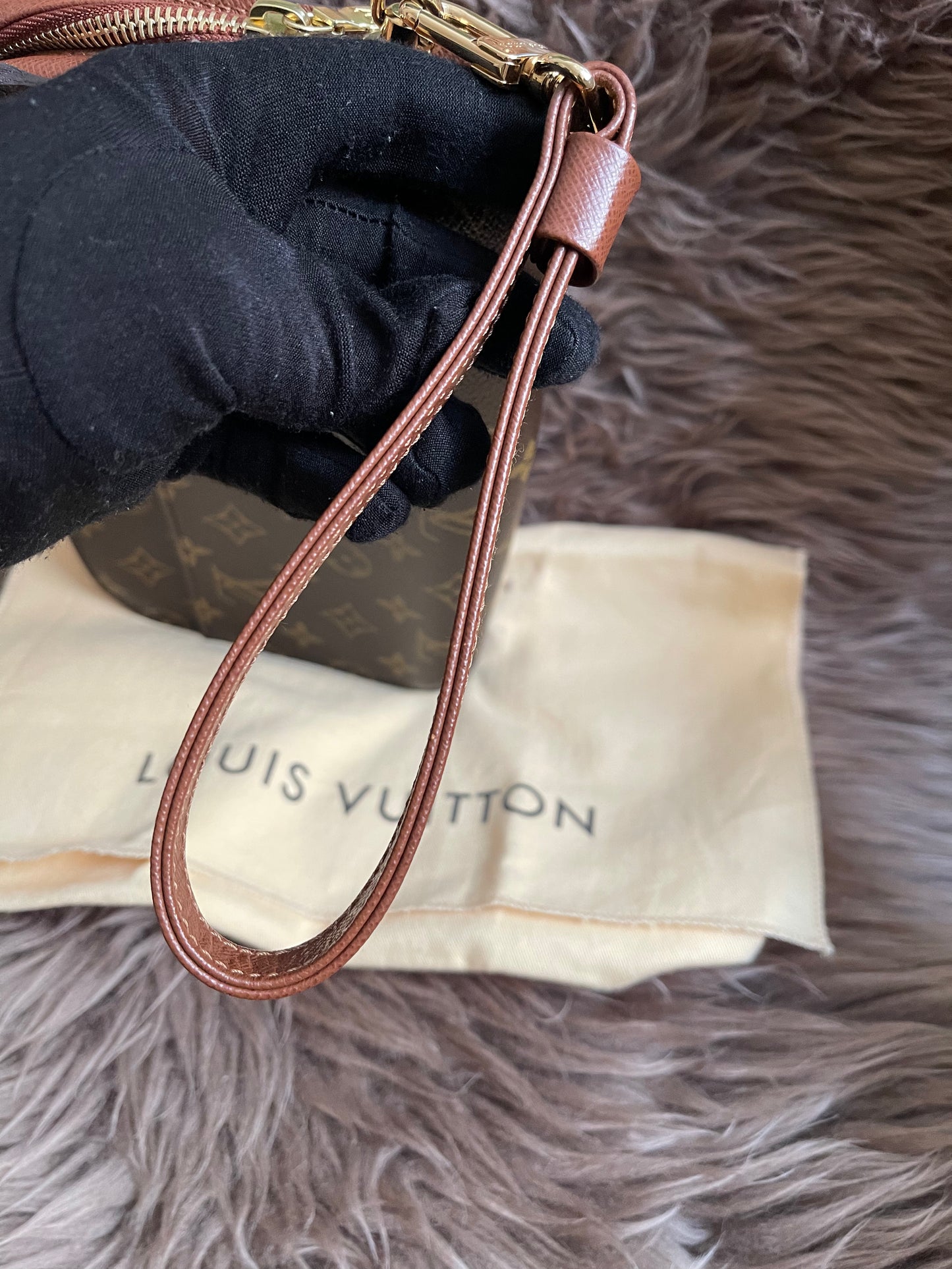 Preloved Louis Vuitton Orsay Monogram Canvas Brown/PVC