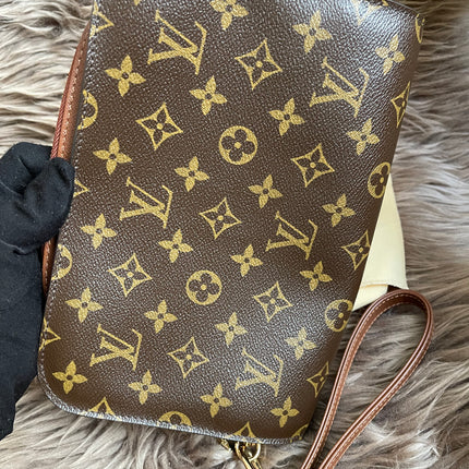 Preloved Louis Vuitton Orsay Monogram Canvas Brown/PVC