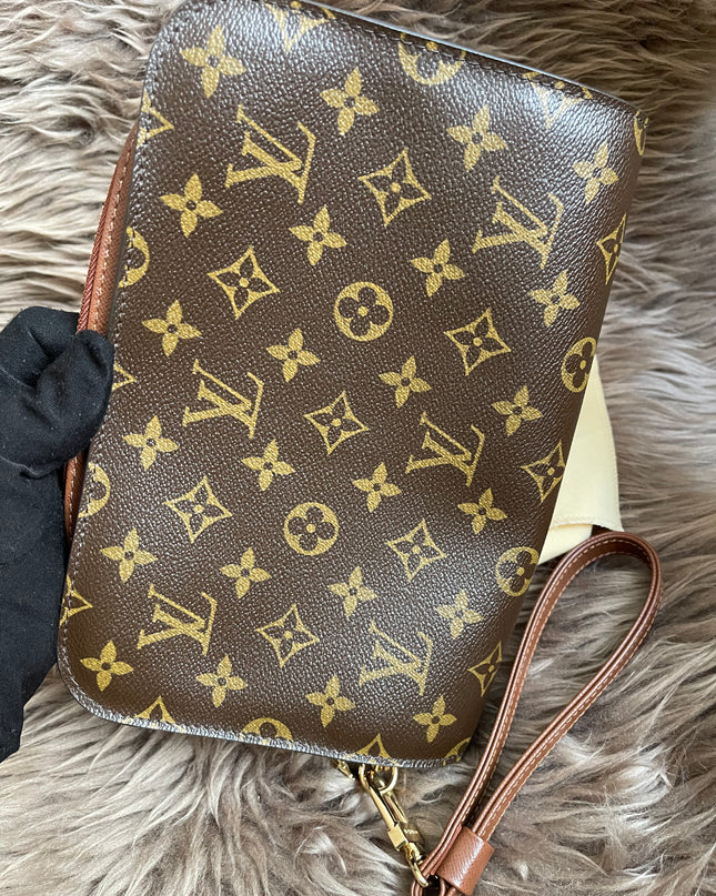 Preloved Louis Vuitton Orsay Monogram Canvas Brown/PVC