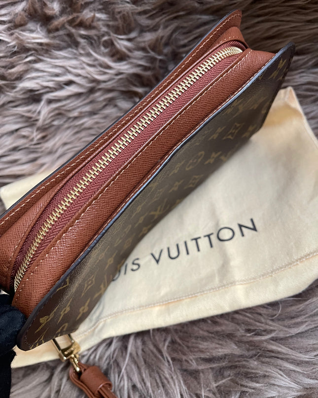 Preloved Louis Vuitton Orsay Monogram Canvas Brown/PVC