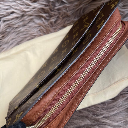 Preloved Louis Vuitton Orsay Monogram Canvas Brown/PVC