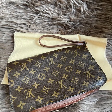 Preloved Louis Vuitton Orsay Monogram Canvas Brown/PVC