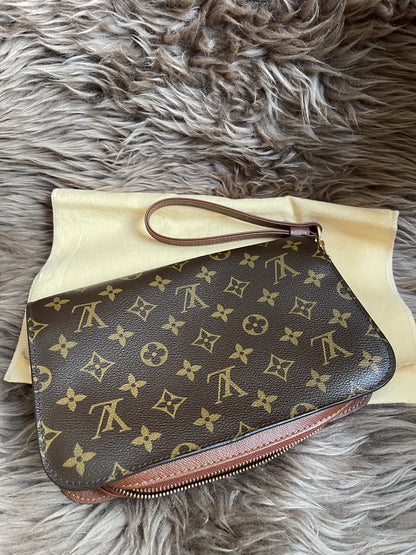 Preloved Louis Vuitton Orsay Monogram Canvas Brown/PVC