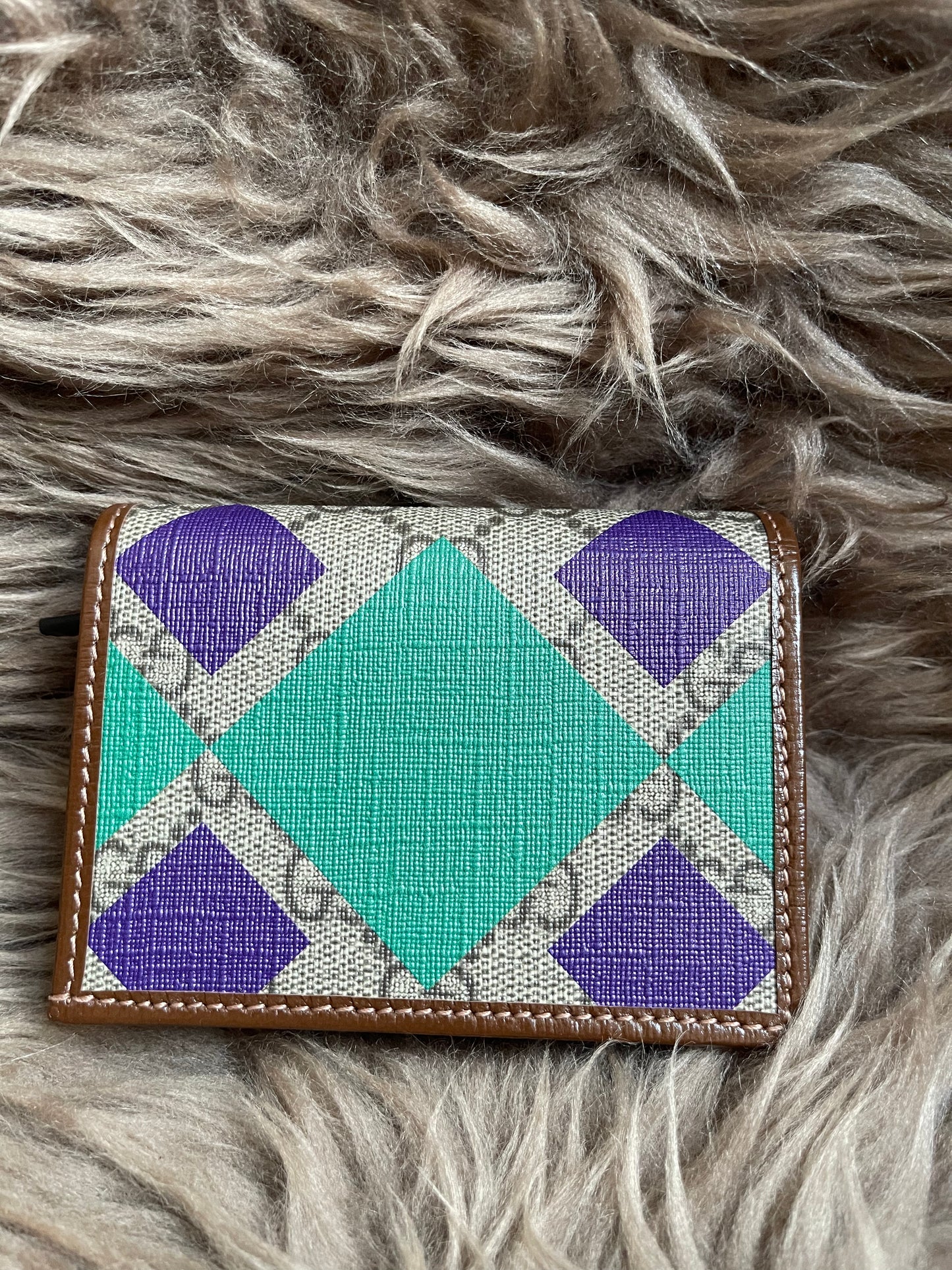 Preloved Gucci Horsebit 1955 Card Case Wallet