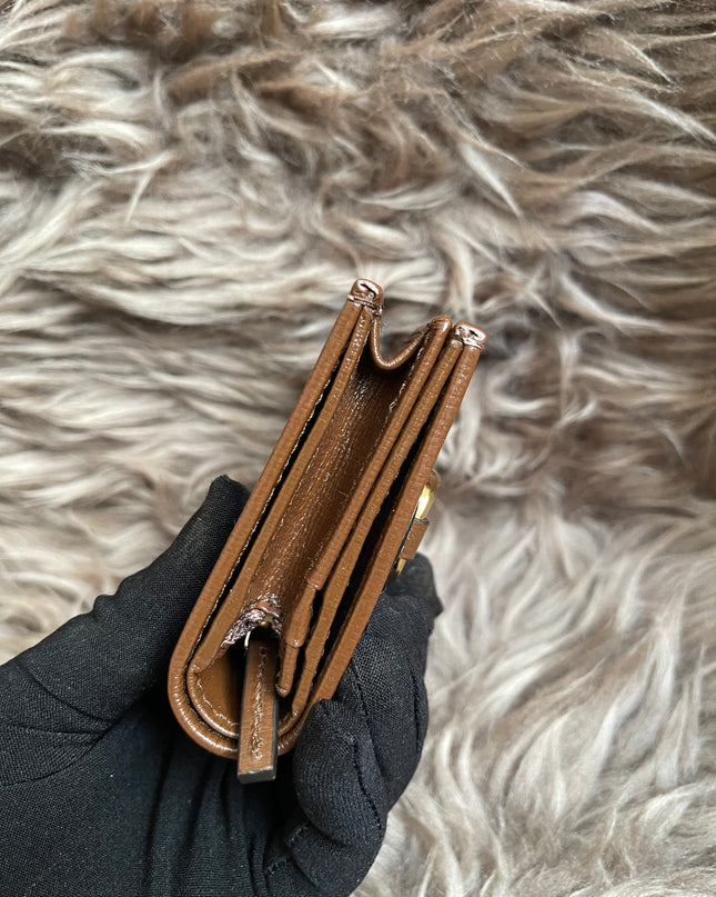Preloved Gucci Horsebit 1955 Card Case Wallet