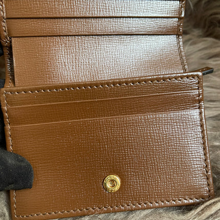 Preloved Gucci Horsebit 1955 Card Case Wallet