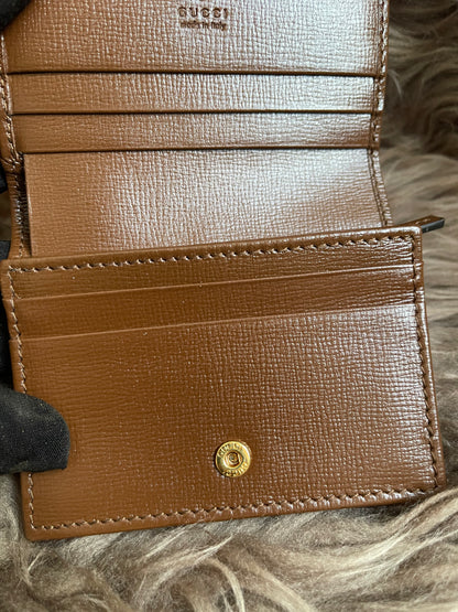 Preloved Gucci Horsebit 1955 Card Case Wallet