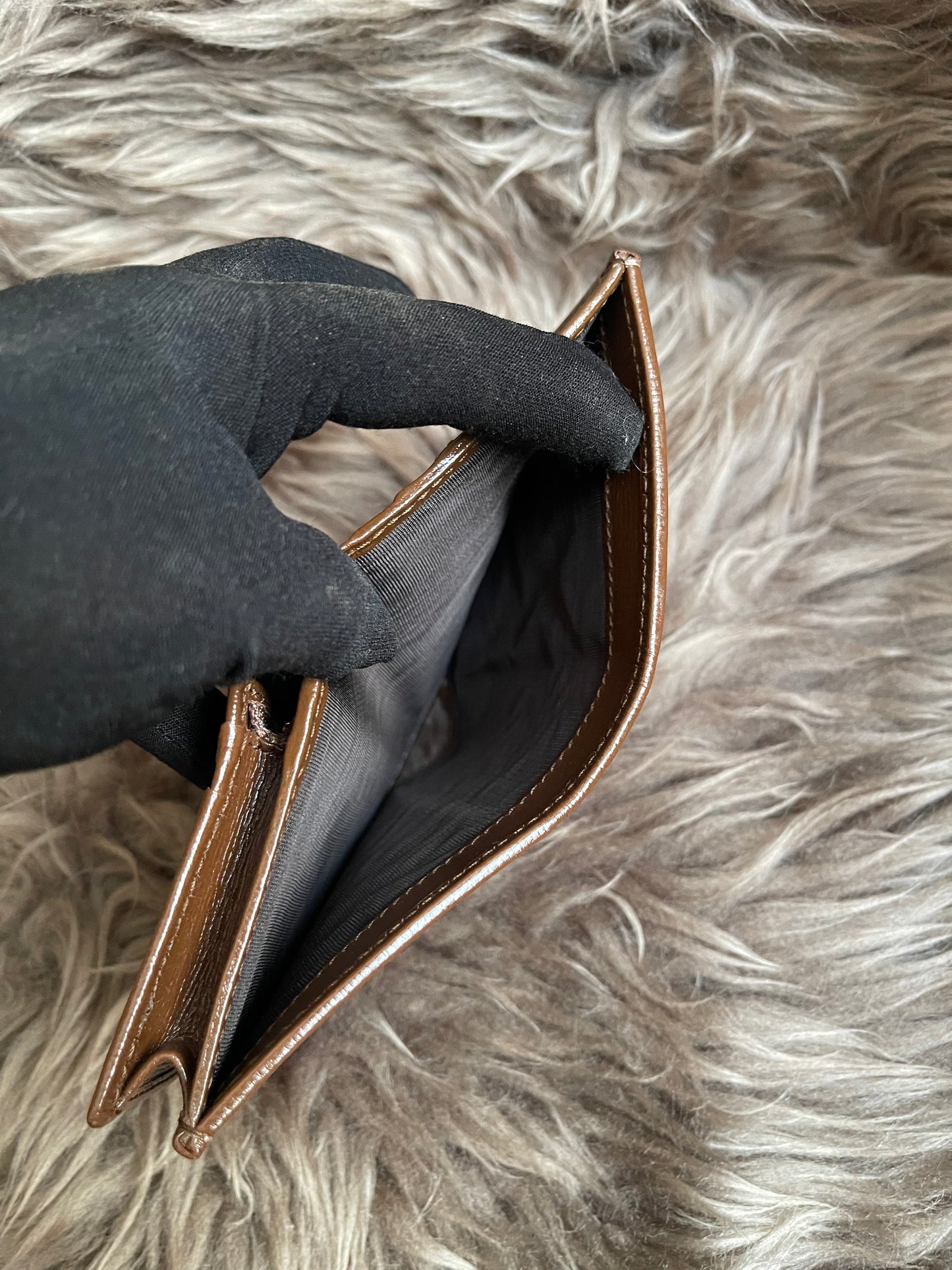 Preloved Gucci Horsebit 1955 Card Case Wallet