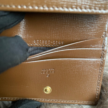 Preloved Gucci Horsebit 1955 Card Case Wallet