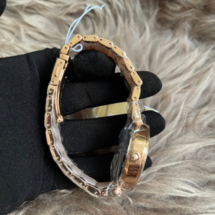 Unused Preloved Michael Kors MK6110 Mini Parker Ladies Rose Gold Stainless Chrono Watch.