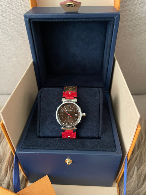 Preloved Authentic LOUIS VUITTON Tambour Watch