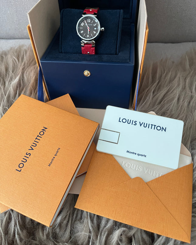 Preloved Authentic LOUIS VUITTON Tambour Watch