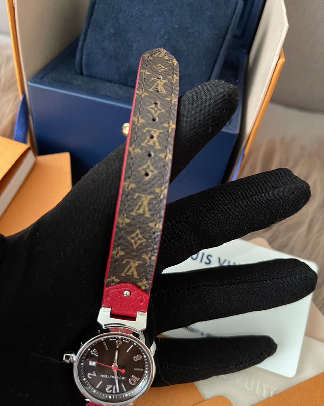 Preloved Authentic LOUIS VUITTON Tambour Watch