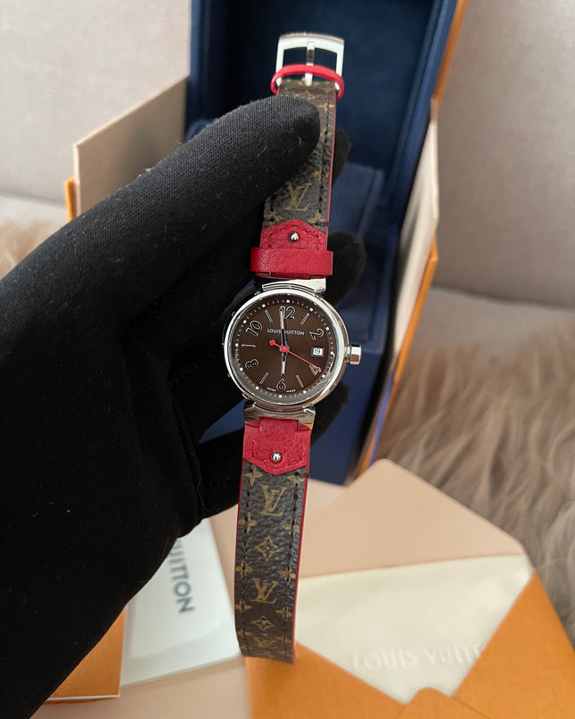 Preloved Authentic LOUIS VUITTON Tambour Watch
