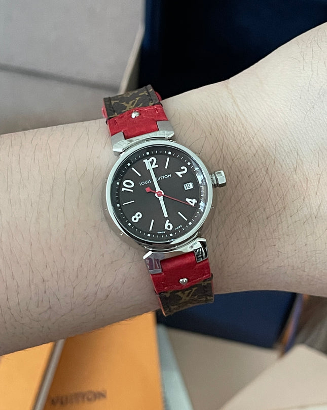 Preloved Authentic LOUIS VUITTON Tambour Watch