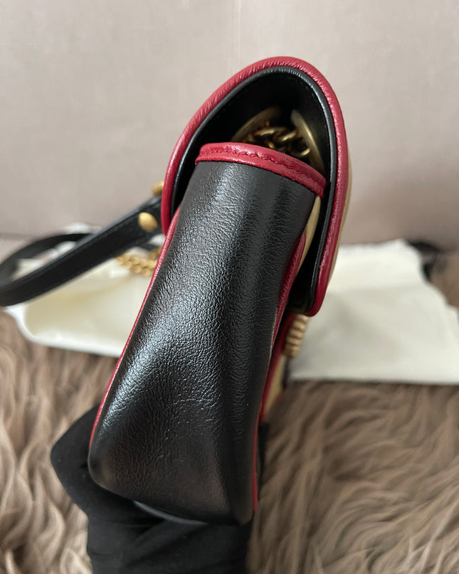 Preloved Authentic GUCCI GG Mini Marmont Matelassé Bag
