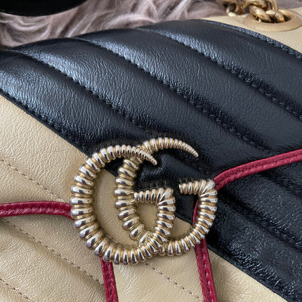 Preloved Authentic GUCCI GG Mini Marmont Matelassé Bag