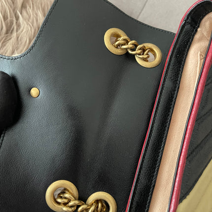 Preloved Authentic GUCCI GG Mini Marmont Matelassé Bag