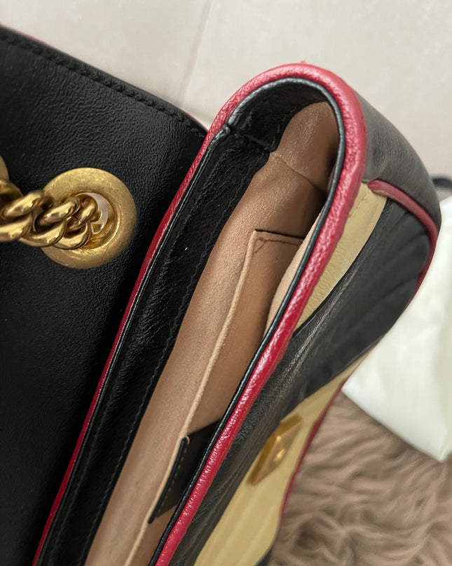Preloved Authentic GUCCI GG Mini Marmont Matelassé Bag
