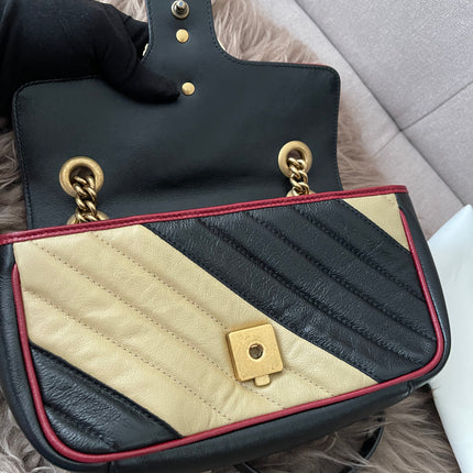 Preloved Authentic GUCCI GG Mini Marmont Matelassé Bag