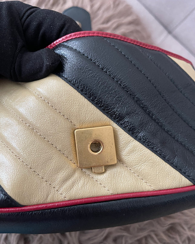 Preloved Authentic GUCCI GG Mini Marmont Matelassé Bag