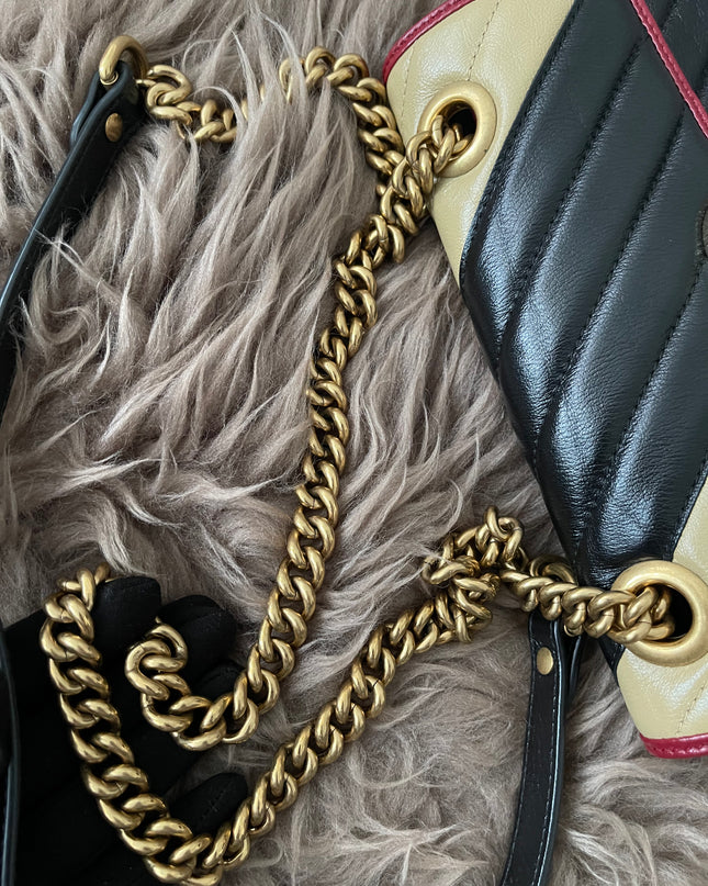 Preloved Authentic GUCCI GG Mini Marmont Matelassé Bag