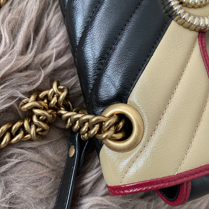 Preloved Authentic GUCCI GG Mini Marmont Matelassé Bag