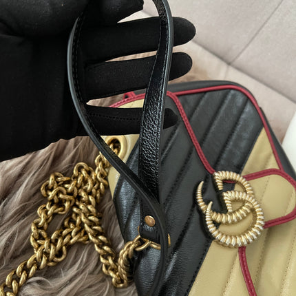 Preloved Authentic GUCCI GG Mini Marmont Matelassé Bag