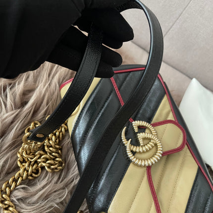Preloved Authentic GUCCI GG Mini Marmont Matelassé Bag