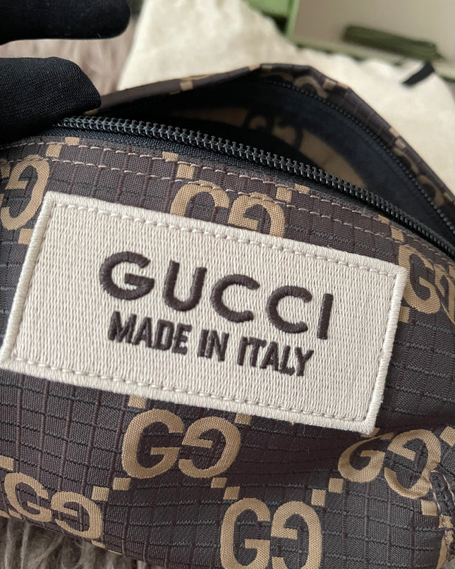 Preloved Authentic Gucci GG Ripstop Belt Bag