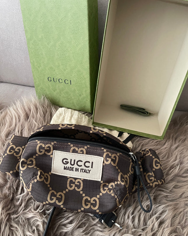 Preloved Authentic Gucci GG Ripstop Belt Bag