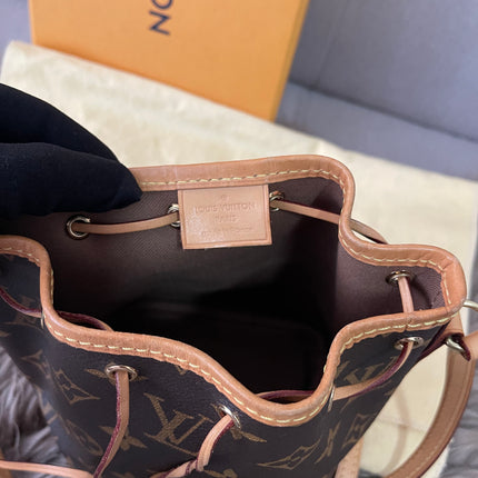 Preloved Authentic Louis Vuitton Nano Noé Bag