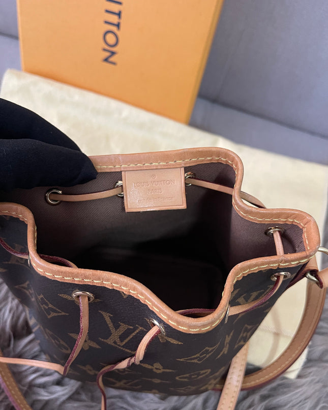 Preloved Authentic Louis Vuitton Nano Noé Bag